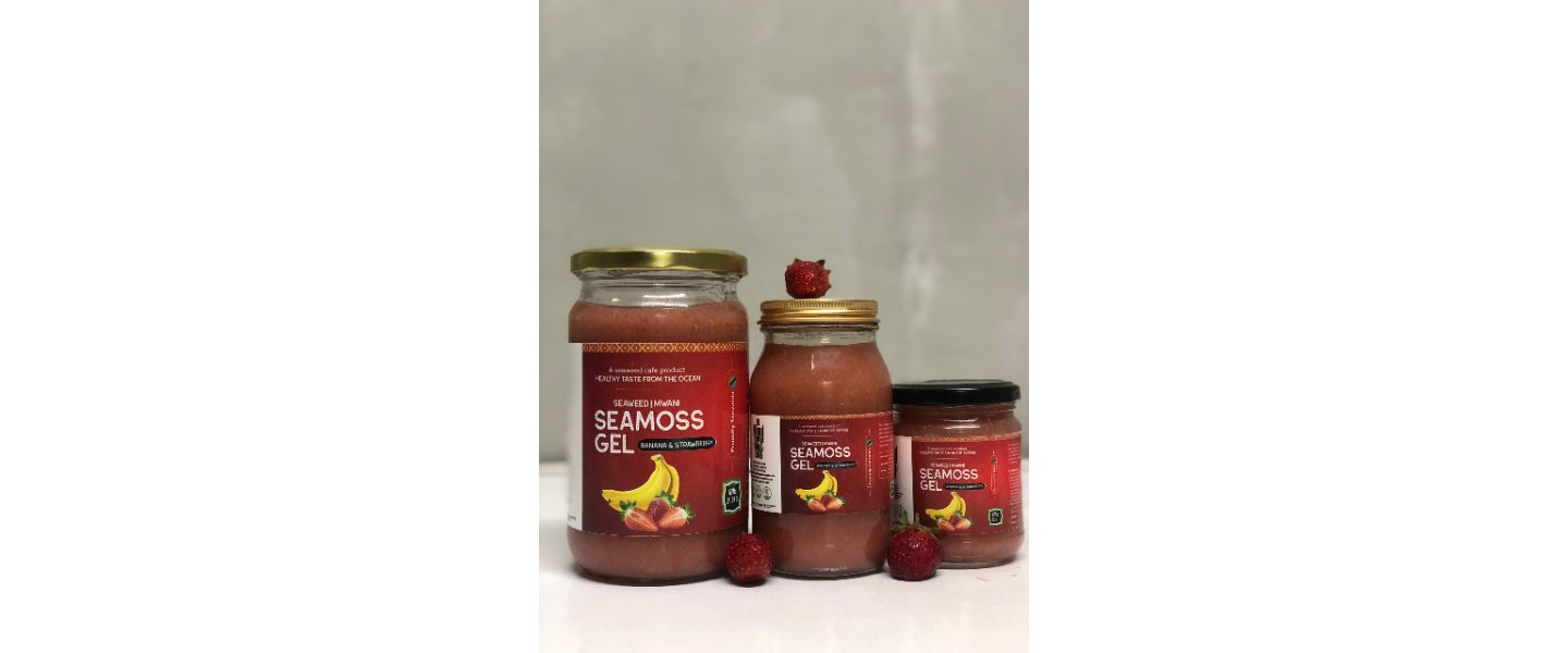 Seamoss Gel jars